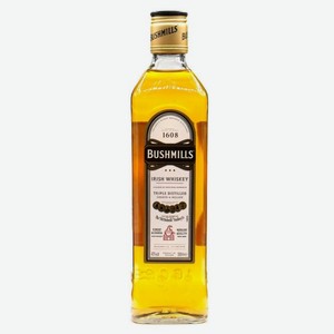 Виски Бушмилз Ориджинал ирландский купажированный 40% 0,7л