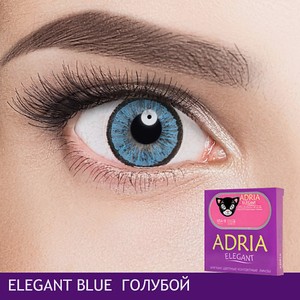 ADRIA Цветные контактные линзы, Elegant, Blue