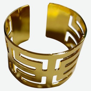 Кольцо для салфетки золотистое