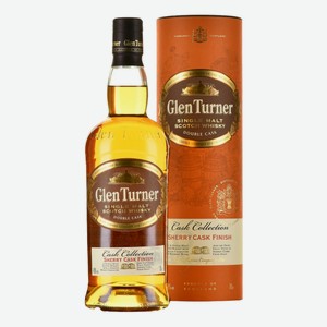 Виски Glen Turner Sherry Cask Finish Single Malt в подарочной упаковке, 0.7л Великобритания