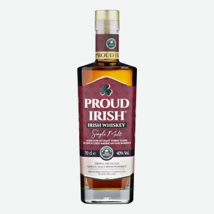 Виски Proud Irish Single Malt, 0.7л Италия