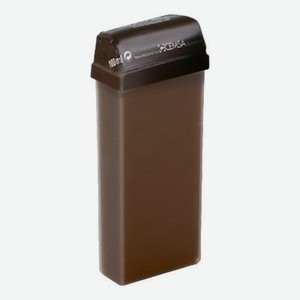 Теплый воск для депиляции в кассете c маслом какао Deluxe 110мл (шоколад)
