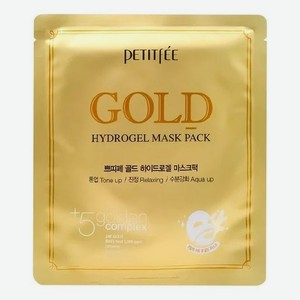 Гидрогелевая маска для лица Gold Hydrogel Mask Pack: Маска 32г