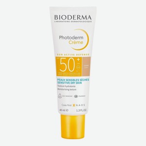 Солнцезащитный тональный крем для лица и тела Photoderm Cream SPF50+ светлый оттенок 40мл