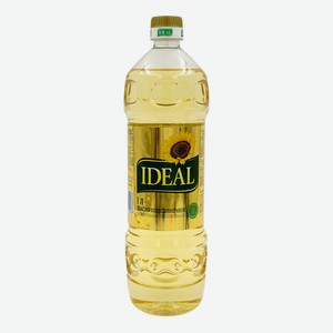 Подсолнечное масло Ideal рафинированное дезодорированное 1 л