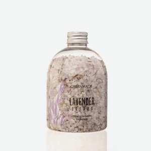GREENMADE Соль для ванн Lavender Dreams с цветами лаванды 500