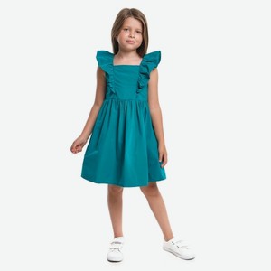 Платье для девочки Mini Maxi, зеленое (116)
