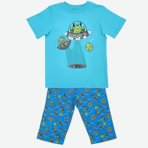 Пижама для мальчика Barkito «Сновидения», синяя (110-116)