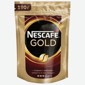 Кофе Nescafe gold, 190 г