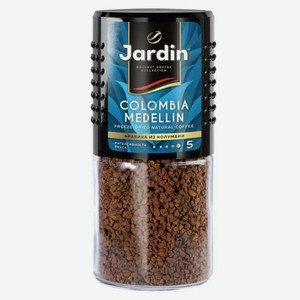 Кофе растворимый сублимированный ЖАРДИН Колумбия Меделлин, 95г