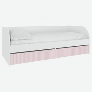 Детская кровать Алиса Розовый / Белый