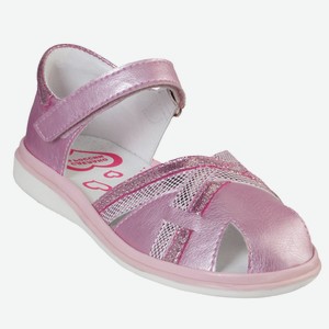 Туфли для девочки Bumi летние, розовые (27)