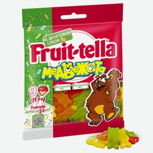 Жевательный мармелад Fruittella «Медвежата» 70 г