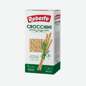 Палочки хлебные Roberto Grissini Crocchini с розмарином 250гр 250 г