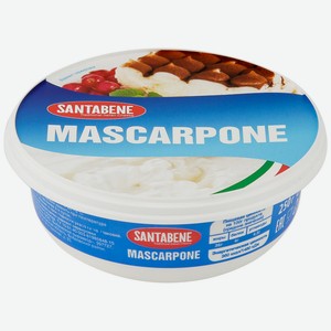 Сыр мягкий MASCARPONE SANTABENE 80% 250гр