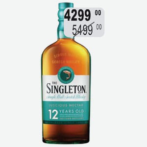 Виски Синглтон 12 лет 40% 0,7л Вискокурня Даффтаунт односолод.
