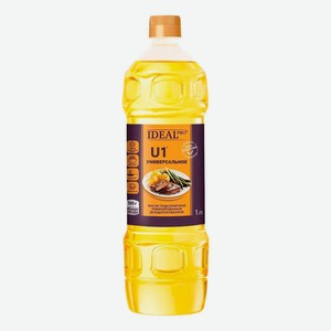 Подсолнечное масло Ideal Pro U1 рафинированное 1 л