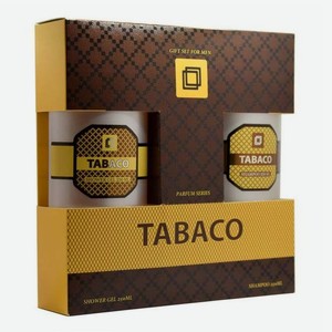 Набор для ухода за волосами и телом Parfum series Tabaco для мужчин 2 предмета