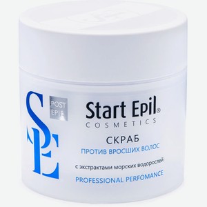 Start Epil Скраб против вросших волос с экстрактами морских водорослей 300 мл