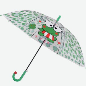 Зонт детский Мультидом «Лягушонок» полуавтомат 66 см