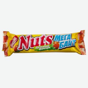 Батончик шоколадный Nuts 66 г