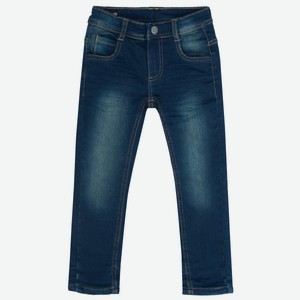 Брюки-джинсы для мальчика Barkito «Деним», синие (128)