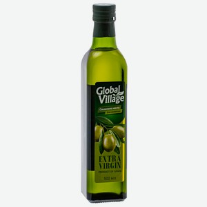 Масло оливковое Global Village Extra Virgin, 0.5 л