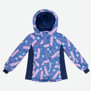 Куртка для девочки Barkito, фиолетовая (104)