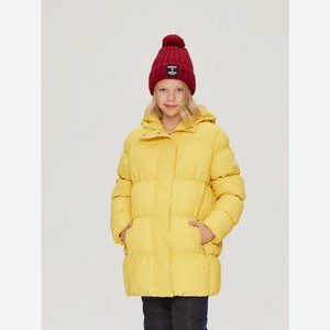 Куртка зимняя для девочки Hola, желтый (122)