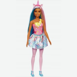 Кукла Barbie Dreamtopia Единорог с синими и розовыми волосами