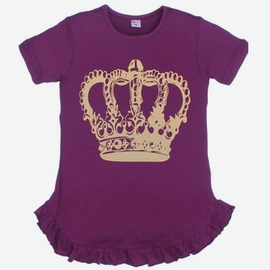 Платье для девочки Sladikmladik «Crown» бордовое (128)