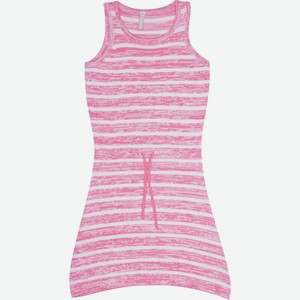 Платье детское Barkito «Милитари», розовое с рису (116)