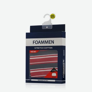 Мужские трусы - боксеры Foammen Fo80513-2 , красные , XXL