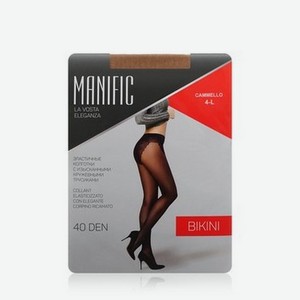 Женские колготки Manific Bikini 40den cammello 4 размер