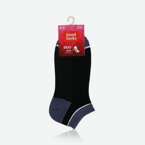 Подследники Good Socks трикотажные , мужские , с рисунком , SS19/10-2 , черные