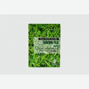 Тканевая маска для лица с зеленым чаем ORJENA Natural Moisture Green Tea Mask Sheet 23 мл