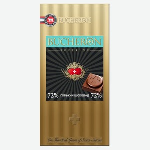 Шоколад горький BUCHERON Superior, 100 г