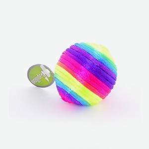 Papillon игрушка для кошек  Радужный мячик  с погремушкой (10 г)