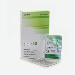 CLEARLAB Контактные линзы Clear 58