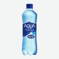Вода   Aqua Minerale   чистая питьевая газированная, 0,5 л