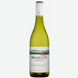 Вино Бранкотт Истейт Совиньон Блан Мальборо 12,5-13,5% Бел. Сух. 0,75л, ,