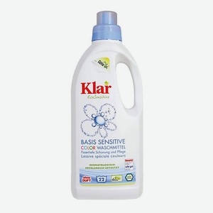 KLAR Жидкое средство для цветного белья гипоаллергенное ЭКО 1000