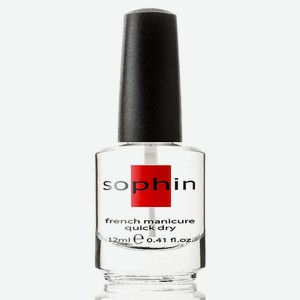 SOPHIN Кристальный закрепитель лака для ногтей с эффектом сушки 12