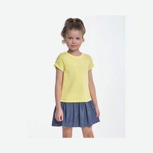 Платье для девочки Mini Maxi, желтое (122)
