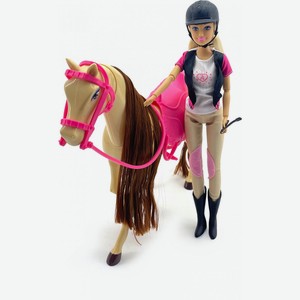 Кукла модельная Anlily Прогулка с лошадкой