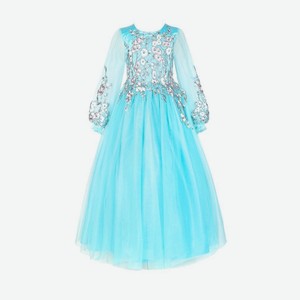 Платье для девочки CIAO KIDS couture, бирюзовое (128)