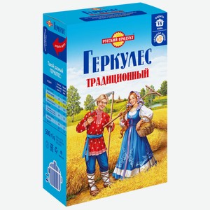 Геркулес Русский продукт Традиционный овсяные хлопья, 500г