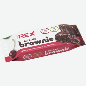 Пирожное Protein Rex Брауни вишневое протеин 50г