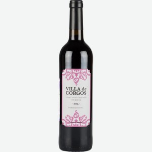 Вино Villa de Corgos Bairrada красное полусухое 13 % алк., Португалия, 0,75 л