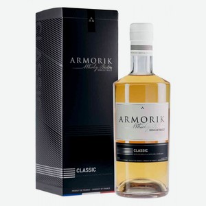Виски Armorik Classic в подарочной упаковке 46 % алк., Франция, 0,7 л